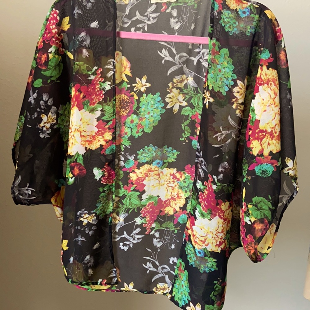 Floral kimono